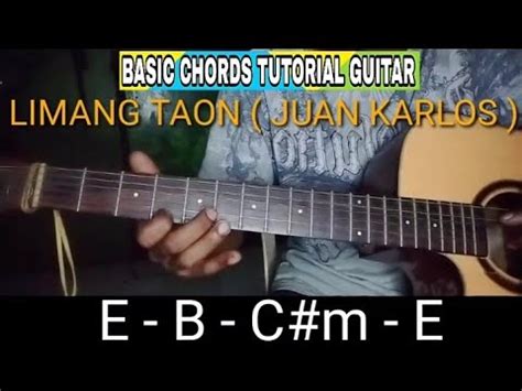 LIMANG TAON ( JUAN KARLOS ) BASIC CHORDS LYRICS .